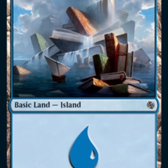 MTG MISPRINT Island 053/078 L 2020 Ink Error - Picture 5 of 5